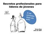 Secretos profesionales para l deres de j venes