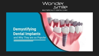 Demystifying Dental Implants & Why they are so popular