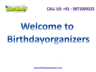 Best Birthday Party Planner in Delhi, Noida, Gurgaon