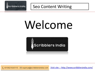 Seo Content Writing