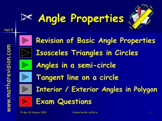 Angle Properties