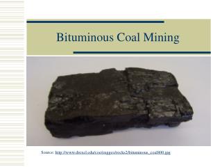 Bituminous Coal Mining