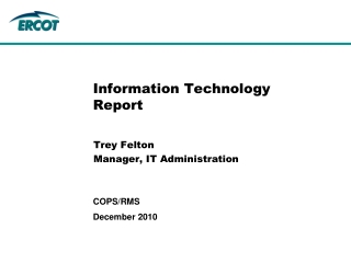 Information Technology Report