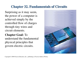 Chapter 32. Fundamentals of Circuits