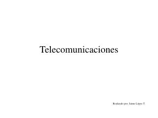 Telecomunicaciones