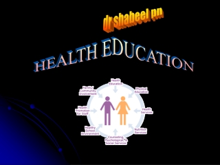 PPT - HEALTH EDUCATION PowerPoint Presentation, Free Download - ID:9465387