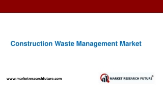 Construction waste management market