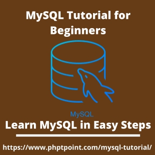 Mysql Tutorial for Beginners - Learn it in Easy Steps