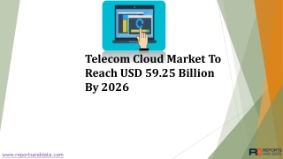 Telecom Cloud Market Trends 2019