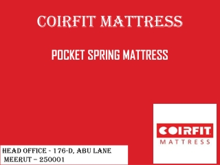 Coirfit Luxury Pocket Spring Mattress Online