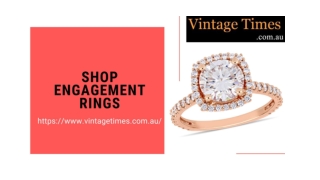 Vintage Times - Diamond Engagement Rings - Bands & Necklaces