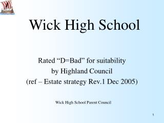 Wick High School