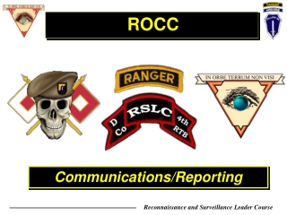 Communications/Reporting