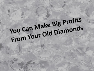 Cash For Diamond