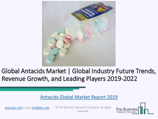 Global Antacids Market Report 2019