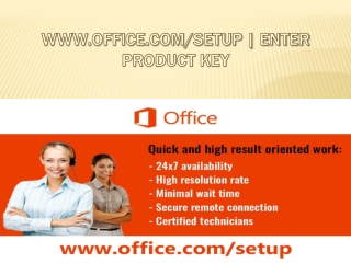 office.com/setup - Redeem Product Key and Activate Office