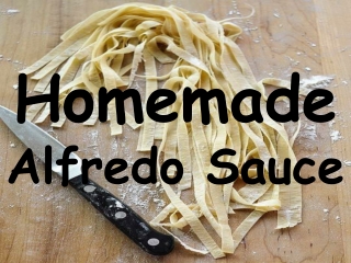 Homemade  Alfredo Sauce