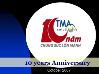 10 years Anniversary