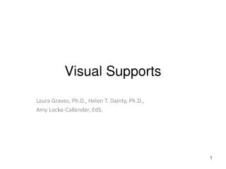 Visual Supports