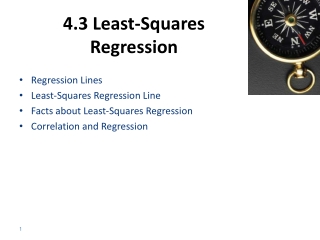 4.3 Least-Squares Regression