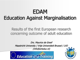 EDAM Education Against Marginalisation