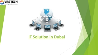 IT Solutions Company in Dubai | Managed IT Services in Dubai