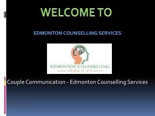 Couple Communication - Edmonton Counselling Services