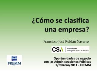 ¿Cómo se clasifica una empresa?