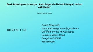 Best Astrologers in Kenya | Astrologers in Nairobi Kenya | Indian astrologer