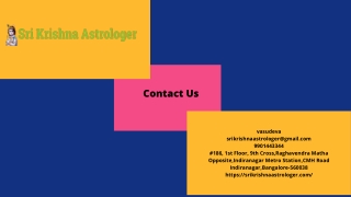 Astrologer Near Me | Best Astrologer Near Me | Sri Krishna Astrologer