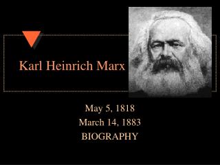 Karl Heinrich Marx