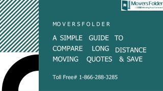 Just 3 Steps to Compare Long Distance Moving Quotes & Save