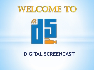 Digital Screencast – Video Capture Recorder