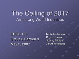 The Ceiling of 2017 Armstrong World Industries