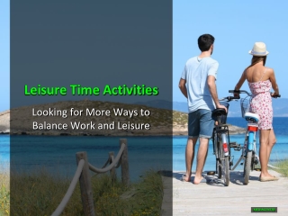 Leisure Time Activities