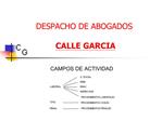 DESPACHO DE ABOGADOS CALLE GARCIA