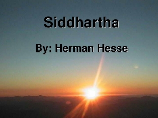 Siddhartha