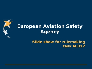 European Aviation Safety Agency