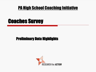 Coaches Survey