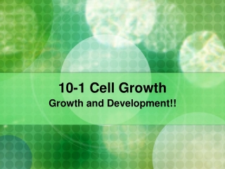 10-1 Cell Growth