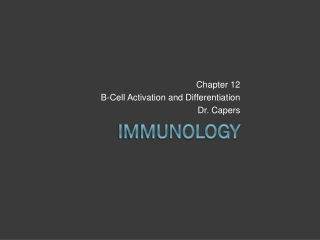 Immunology