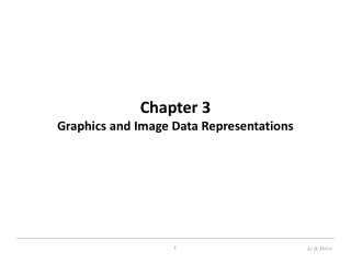 Chapter 3 Graphics and Image Data Representations