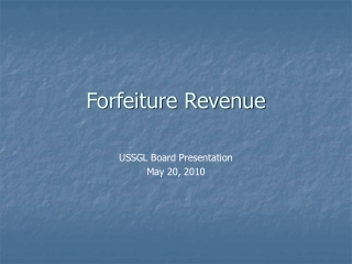 Forfeiture Revenue