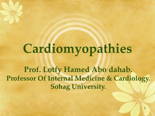 Cardiomyopathies