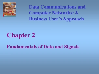 Chapter 2 Fundamentals of Data and Signals