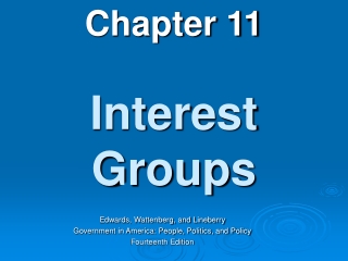 Interest Groups