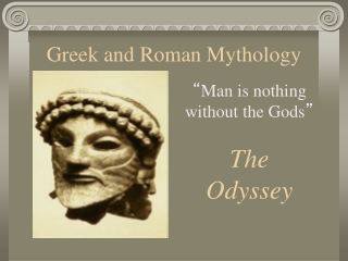 Greek and Roman Mythology