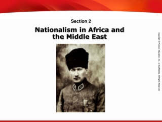 Nationalism in Africa and  the Middle East