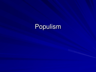 Populism