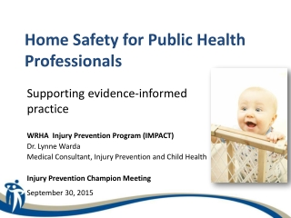 Home Safety for Public Health Professionals